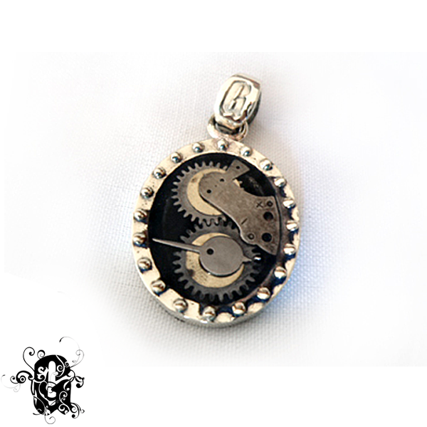 Deran Mech Pendant シルバー ペンダント