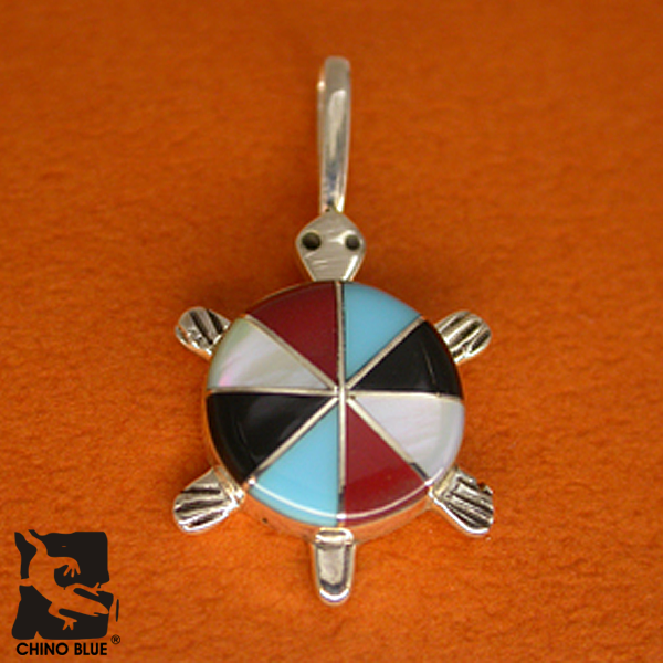 Geeky Tortoise Charm シルバー ペンダント