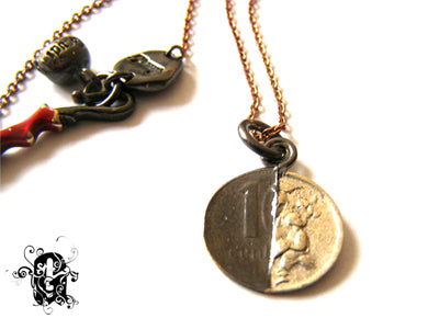 Tiberius Black シルバー ペンダント