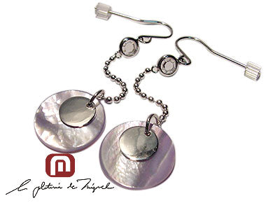 Lapra Shells シルバー ピアス