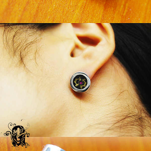 Watchtype Earring