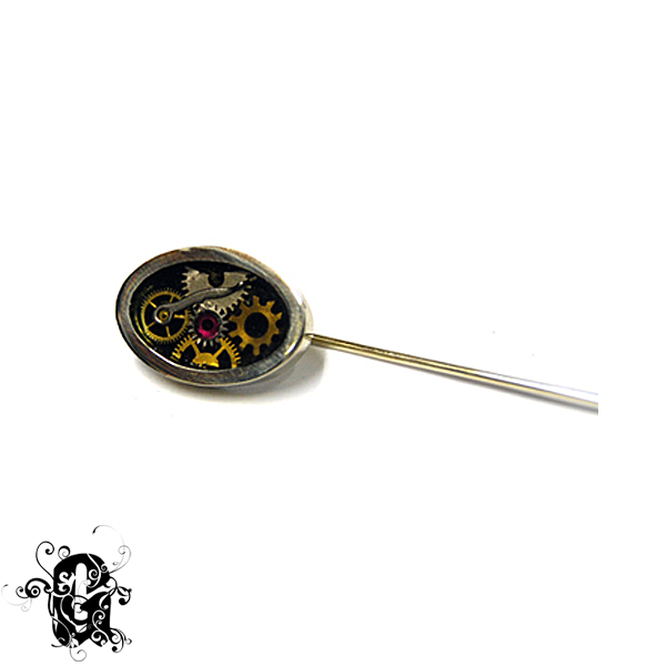 Watchtype Lapel Pin