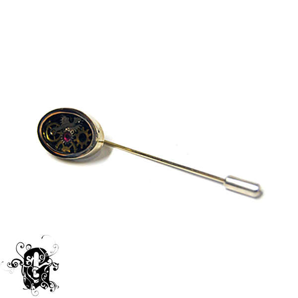 Watchtype Lapel Pin