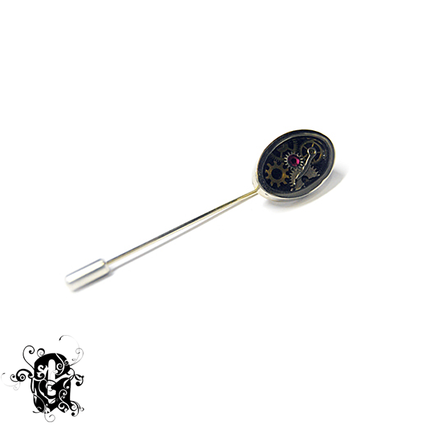 Watchtype Lapel Pin
