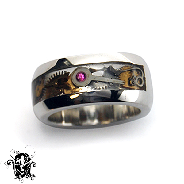 Watchtype Ring WH