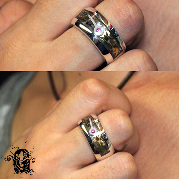 Watchtype Ring WH
