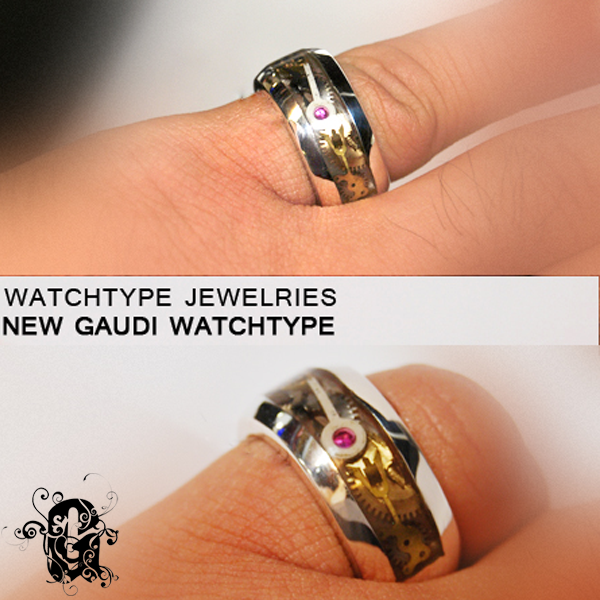 Watchtype Ring WH