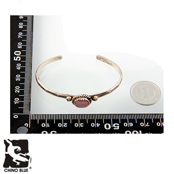 Indian Bangle Pink シルバー バングル