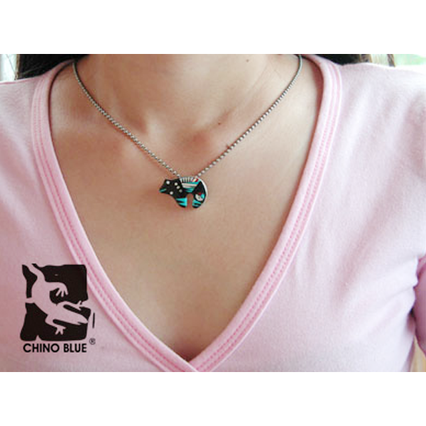 Bear Charm シルバー ペンダント