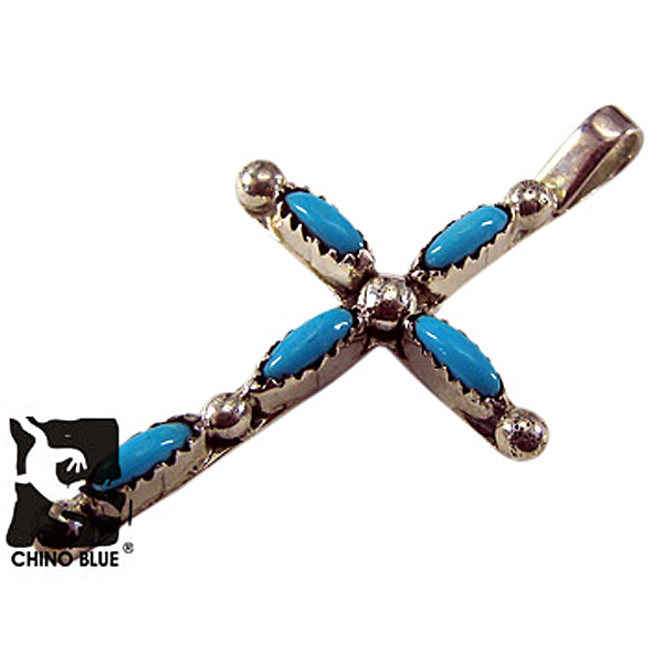 Pole Cross シルバー ペンダント