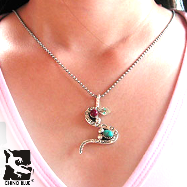 Snake Amulet シルバー ペンダント