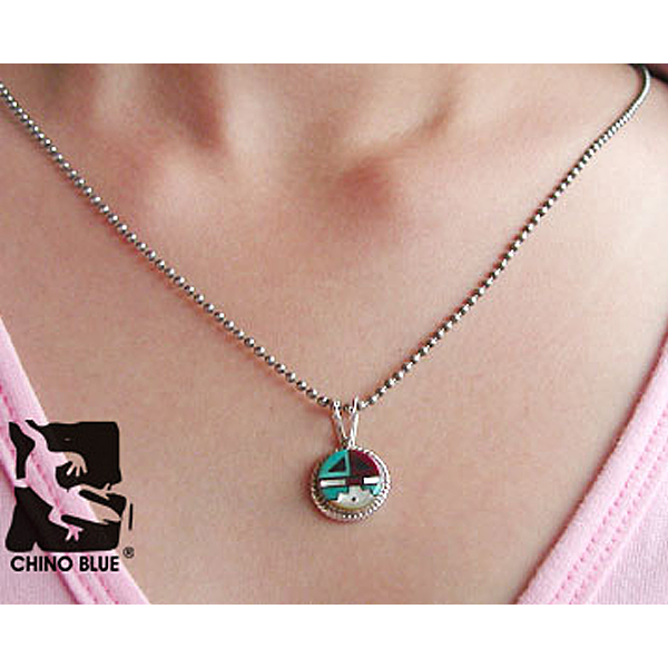 Dual Bail Charm シルバー ペンダント
