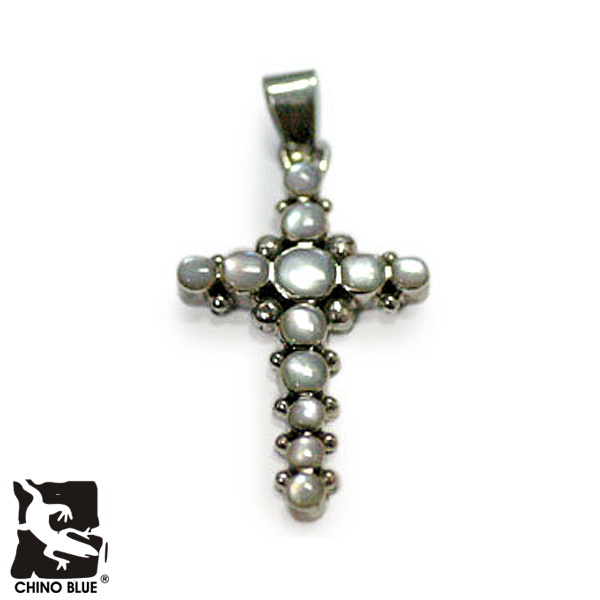 Indian White Cross シルバー ペンダント