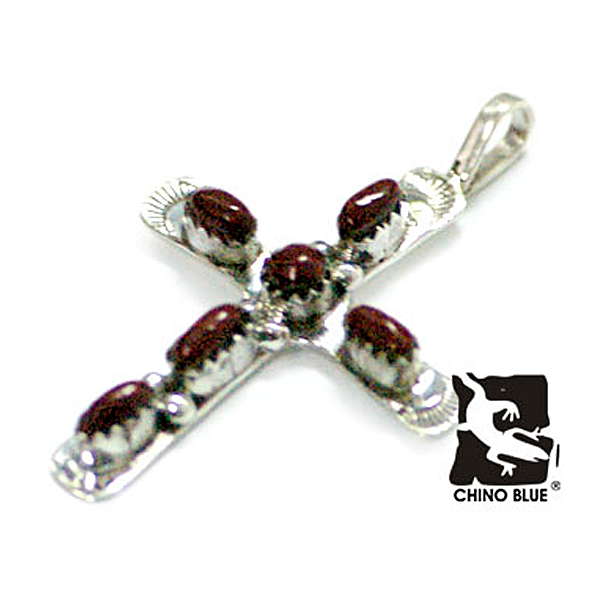 Jasper Cross シルバー ペンダント