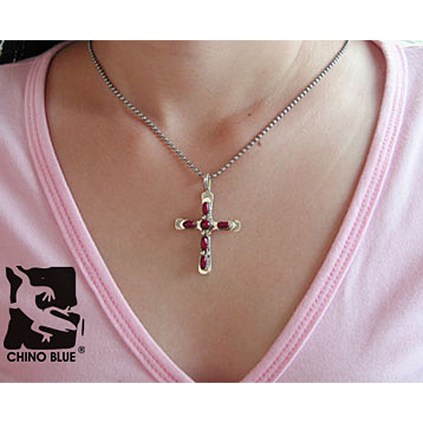 Jasper Cross シルバー ペンダント