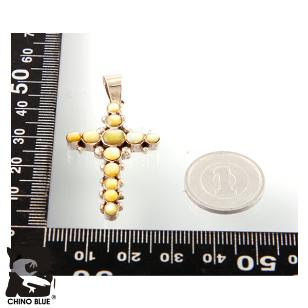 MOP Cross シルバー ペンダント
