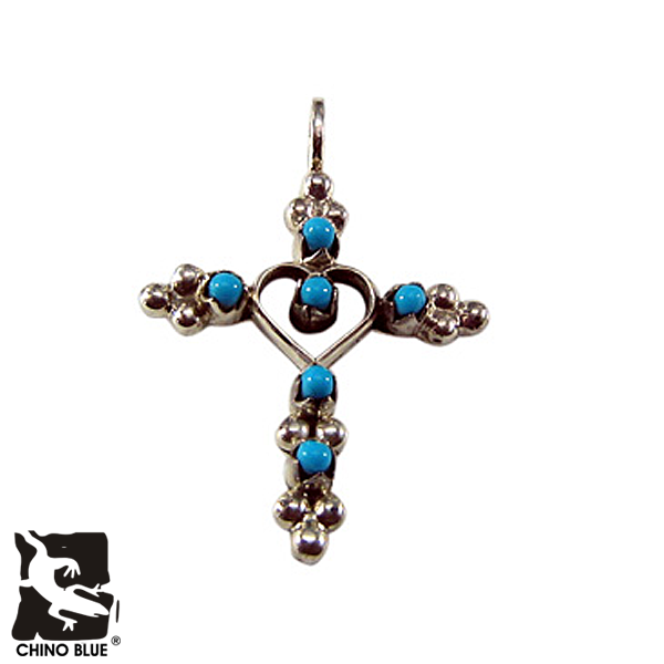 Heart of the Cross シルバー ペンダント