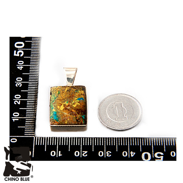 Crazy Horse Rec Pendant シルバー ペンダント