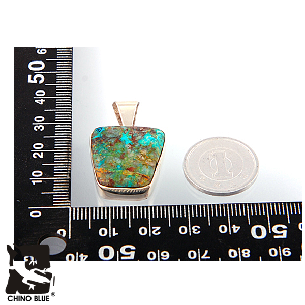 Crazy Horse Stone Pendant シルバー ペンダント