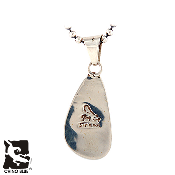 Crazy Horse Stone Pendant シルバー ペンダント