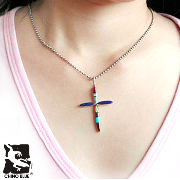 Unique Indian Cross シルバー ペンダント