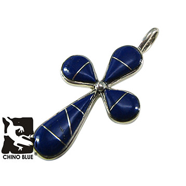 Blue Lapis Cross シルバー ペンダント