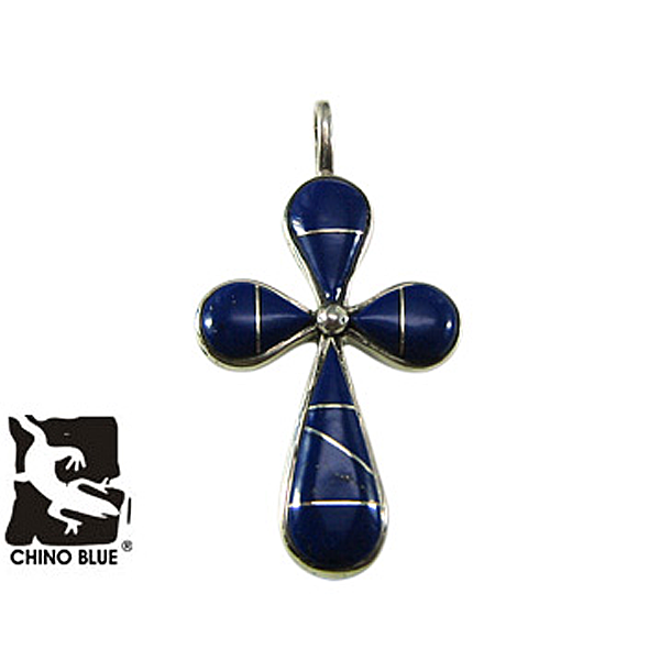 Blue Lapis Cross シルバー ペンダント