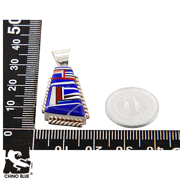 Chinoblue Pendant シルバー ペンダント