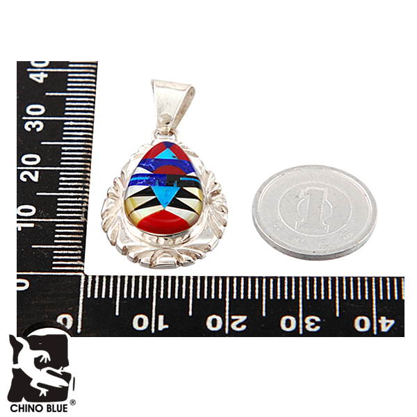 Chinoblue Pendant シルバー ペンダント