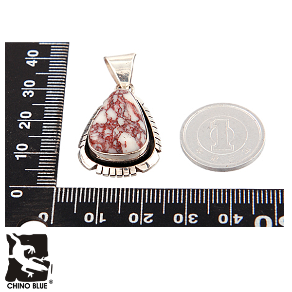 Chino White Buffalo Pendant シルバー ペンダント