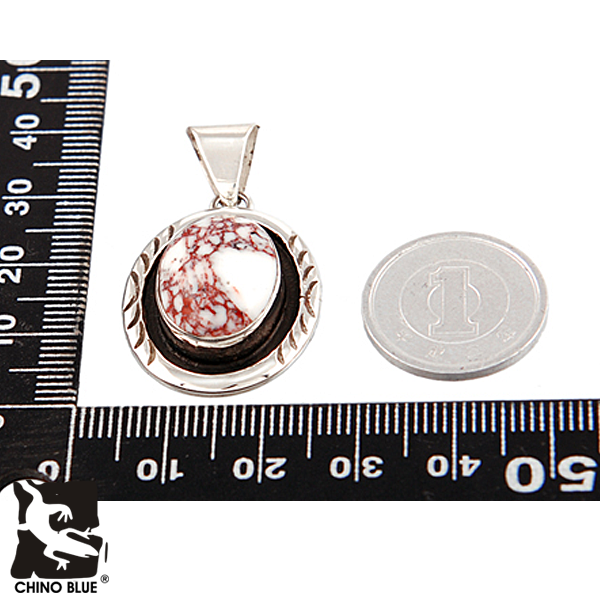 Chino White Buffalo Pendant シルバー ペンダント