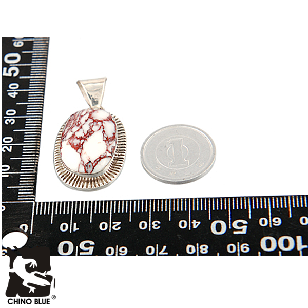 Chino White Buffalo Pendant シルバー ペンダント