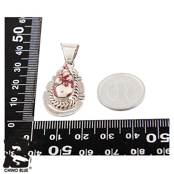 Chino White Buffalo Pendant シルバー ペンダント