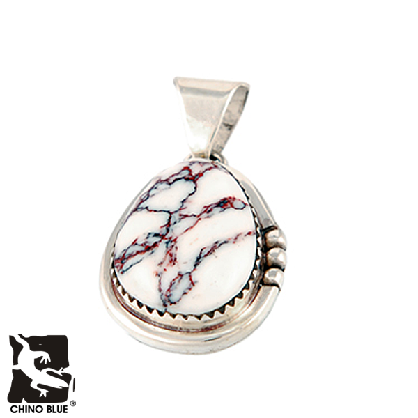 Chino White Buffalo Pendant シルバー ペンダント