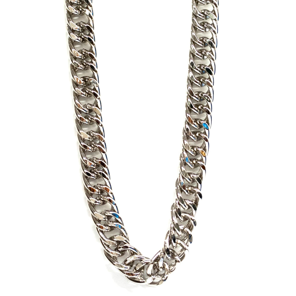 ALLOY NECKLACE CHAIN WH