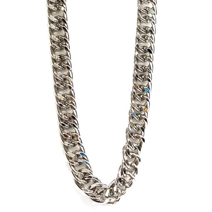 ALLOY NECKLACE CHAIN WH