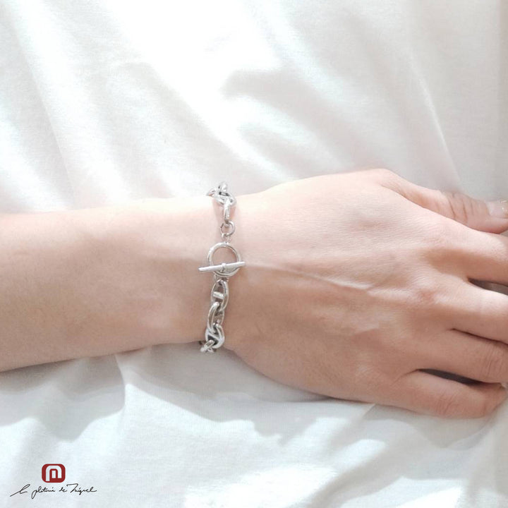 Anchor Bracelet 19cm SV