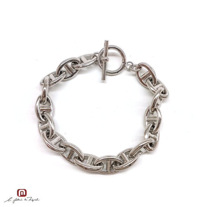 Anchor Bracelet 19cm SV