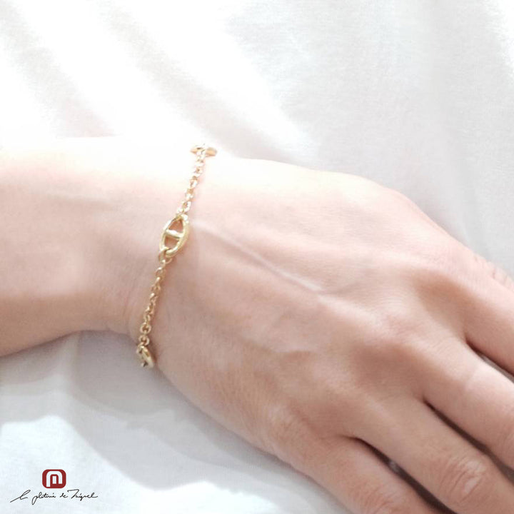 Anchor Bracelet 17cm GD