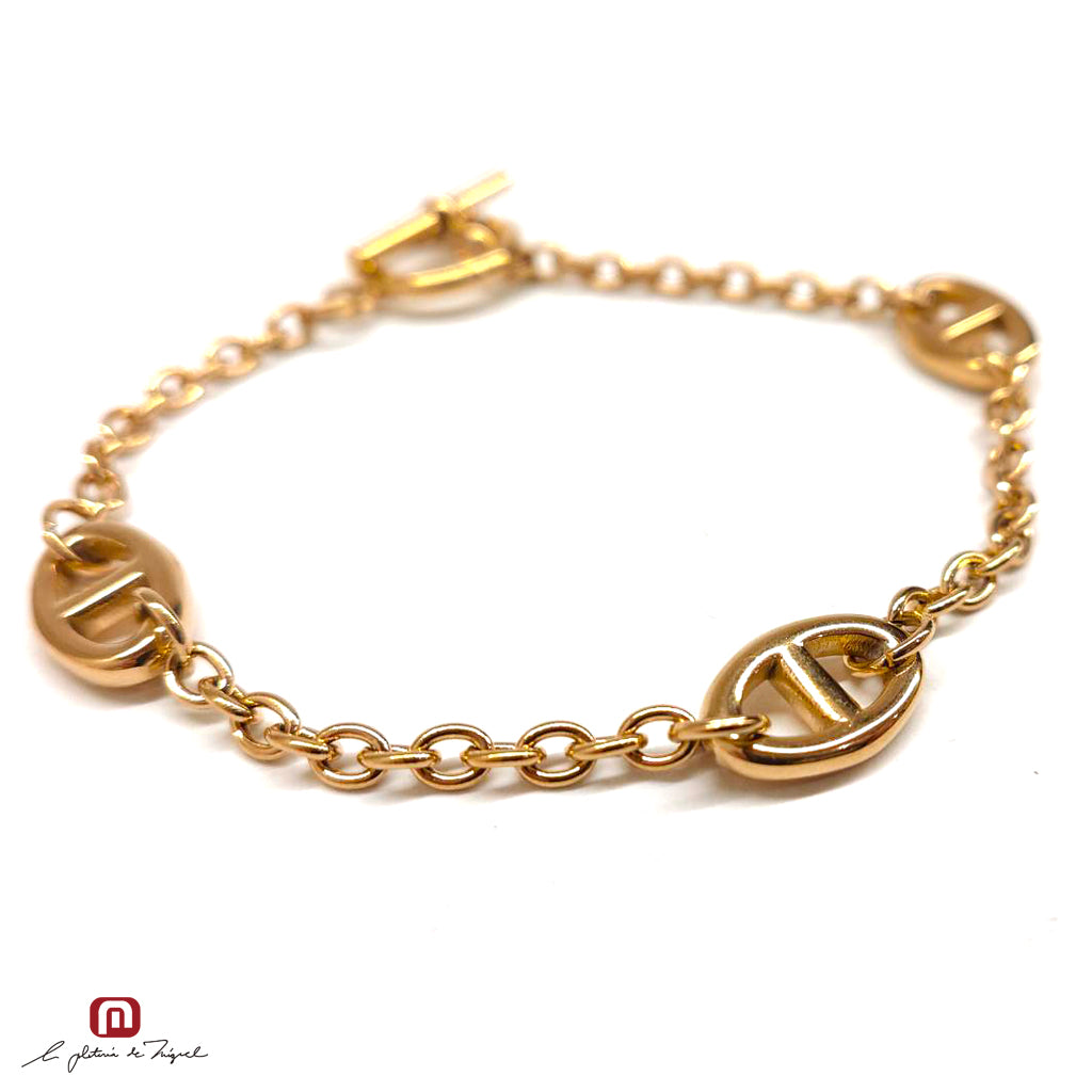 Anchor Bracelet 19cm GD