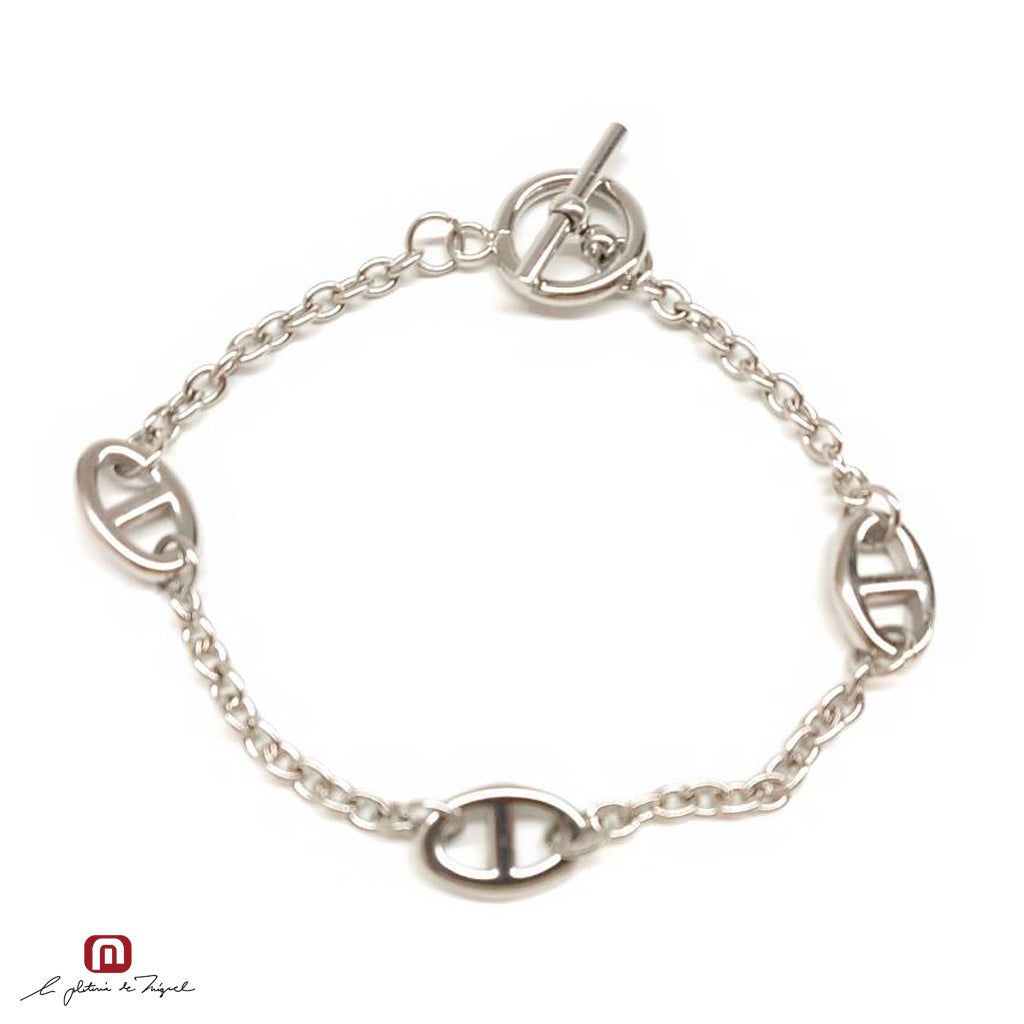 Anchor Bracelet 19cm SV