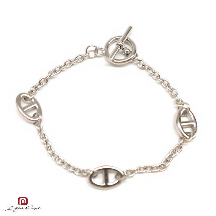 Anchor Bracelet 19cm SV
