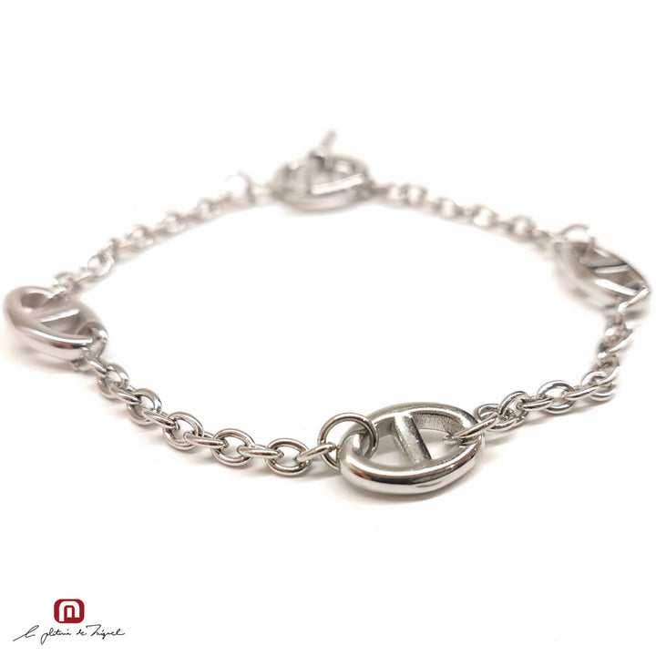 Anchor Bracelet 19cm SV
