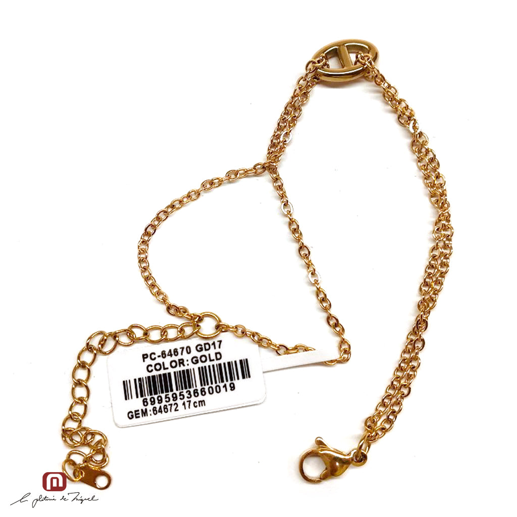 Anchor Bracelet 17cm