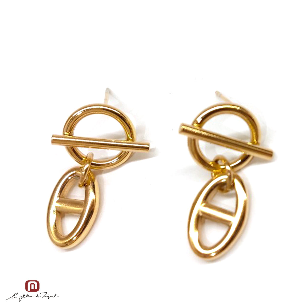 Anchor Earring Gd Pairs