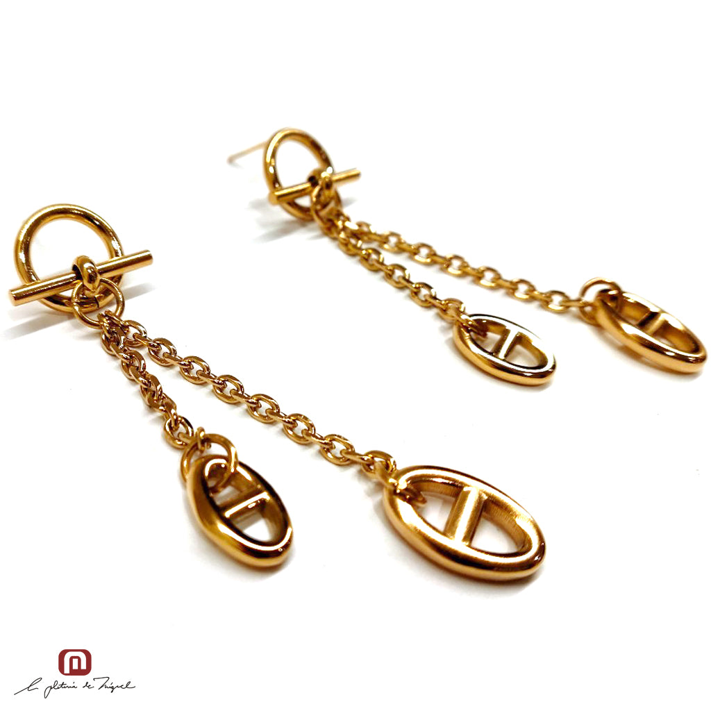 Anchor Earring Gd Pairs
