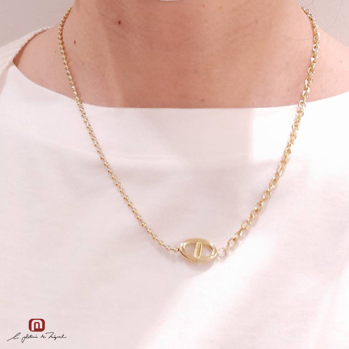 Anchor Necklace Gd 50cm