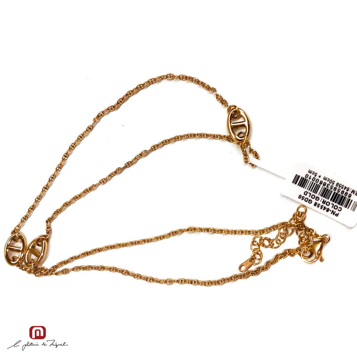Anchor Necklace Gd 50cm