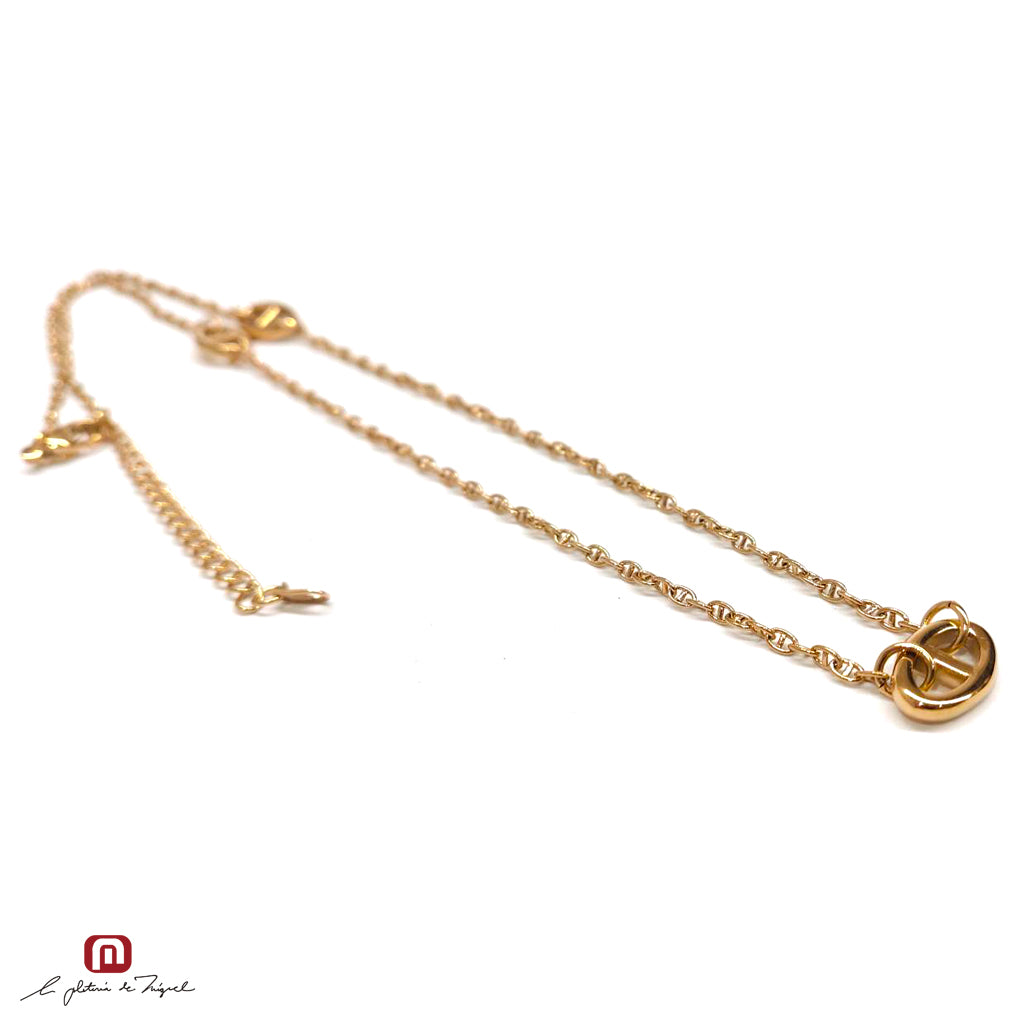 Anchor Necklace Gd 50cm