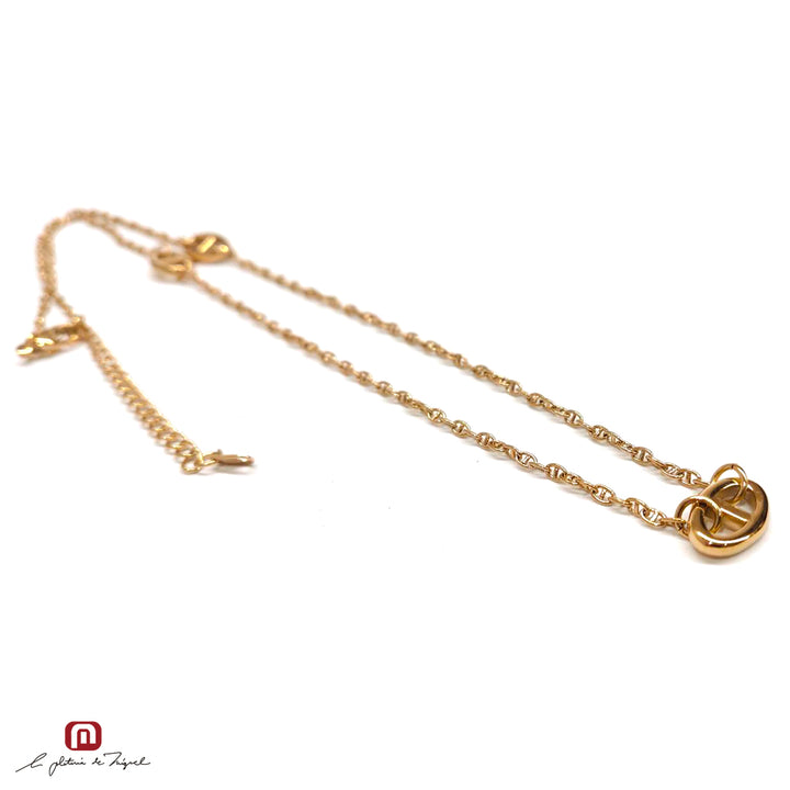 Anchor Necklace Gd 50cm
